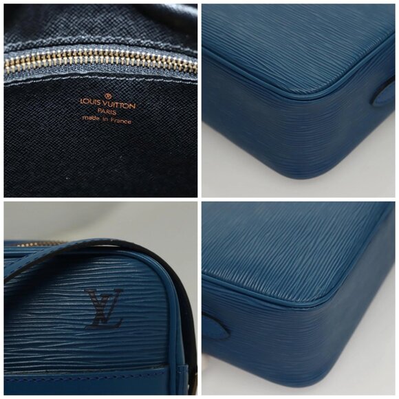 LOUIS VUITTON Epi Trocadero 27 Shoulder Bag Blue - Picture 11 of 14